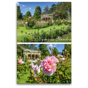 Premium Textil-Leinwand 80 x 120 cm Hoch-Format Nymans Garden in West Sussex, England | Wandbild, HD-Bild auf Keilrahmen, Fertigbild auf hochwertigem Vlies, Leinwanddruck von Christian Müringer