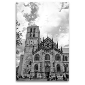 Premium Textil-Leinwand 80 x 120 cm Hoch-Format St. Paulus Dom | Wandbild, HD-Bild auf Keilrahmen, Fertigbild auf hochwertigem Vlies, Leinwanddruck von kattobello