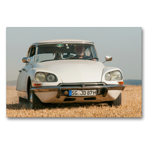 Premium Textil-Leinwand 90 x 60 cm Quer-Format Citroën DS | Wandbild, HD-Bild auf Keilrahmen, Fertigbild auf hochwertigem Vlies, Leinwanddruck von Meike Bölts