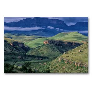 Premium Textil-Leinwand 90 x 60 cm Quer-Format Giant’s Castle Nature Reserve, Südafrika | Wandbild, HD-Bild auf Keilrahmen, Fertigbild auf hochwertigem Vlies, Leinwanddruck von Christian Heeb