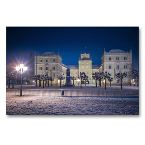 Premium Textil-Leinwand 90 x 60 cm Quer-Format Schloss Ehrenburg | Wandbild, HD-Bild auf Keilrahmen, Fertigbild auf hochwertigem Vlies, Leinwanddruck von Val Thoermer