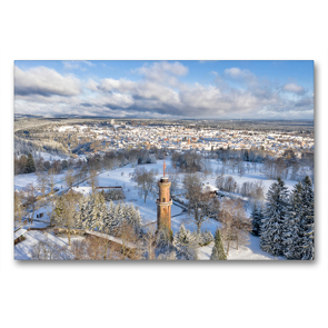 Premium Textil-Leinwand 90 x 60 cm Quer-Format Stadtansicht | Wandbild, HD-Bild auf Keilrahmen, Fertigbild auf hochwertigem Vlies, Leinwanddruck von Heike Butschkus