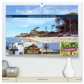 Prerow auf dem Darß – Sehnsuchtsort an der Ostsee (hochwertiger Premium Wandkalender 2024 DIN A2 quer), Kunstdruck in Hochglanz von Felix,  Holger