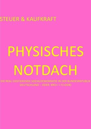 PRESSESPIEGEL.[hD] / PHYSISCHES NOTDACH – STEUER & KAUFKRAFT (VII v XII) von August,  Pierre, Schast,  Christine