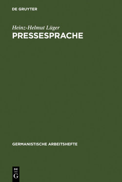 Pressesprache von Lüger,  Heinz-Helmut