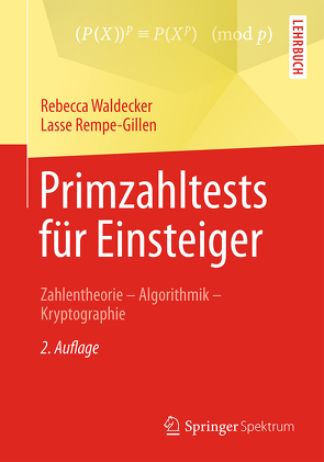 Primzahltests für Einsteiger von Rempe-Gillen,  Lasse, Waldecker,  Rebecca