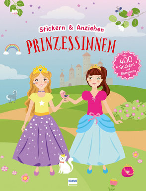 Prinzessinnen (Anziehpuppen, Anziehpuppen-Sticker) von Liepins,  Carolin