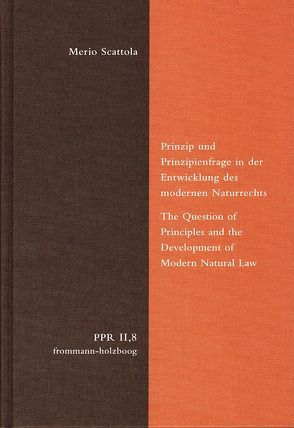 Prinzip und Prinzipienfrage in der Entwicklung des modernen Naturrechts von Duve,  Thomas, Fidora,  Alexander, Justenhoven,  Heinz-Gerhard, Lutz-Bachmann,  Matthias, Niederberger,  Andreas, Scattola,  Merio, Wagner,  Andreas