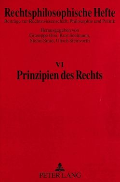 Prinzipien des Rechts von Orsi,  Giuseppe, Seelmann,  Kurt, Smid,  Stefan, Steinvorth,  Ulrich