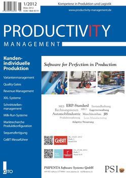 Productivity Management 1/2012 von Gronau,  Norbert