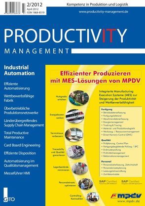 Productivity Management 2/2012 von Gronau,  Norbert