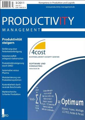 Productivity Management 3/2011 von Gronau,  Norbert