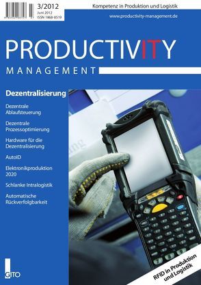 Productivity Management 3/2012 von Gronau,  Norbert