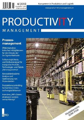 Productivity Management 4/2010 von Scholz-Reiter,  Bernd