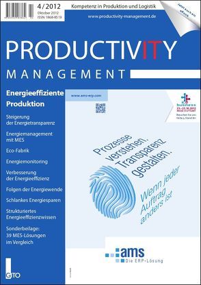 Productivity Management 4/2012 von Scholz-Reiter,  Bernd