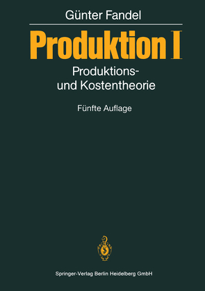 Produktion I von Fandel,  Günter