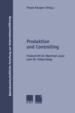 Produktion und Controlling von Keuper,  Frank