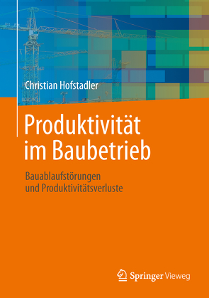 Produktivität im Baubetrieb von Hofstadler,  Christian