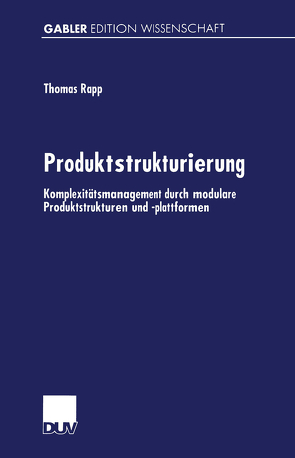 Produktstrukturierung von Rapp,  Thomas
