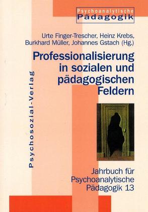 Professionalisierung in sozialen und pädagogischen Feldern von Finger-Trescher,  Urte, Gstach,  Johannes, Krebs,  Heinz, Müller,  Burkhard