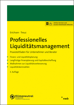 Professionelles Liquiditätsmanagement von Erichsen,  Jörgen, Treuz,  Jochen