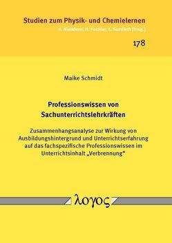 Professionswissen von Sachunterrichtslehrkräften von Schmidt,  Maike