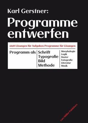 Programme entwerfen von Geisler,  Harald, Gerstner,  Karl, Pabst,  Jonas