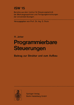 Programmierbare Steuerungen von Jetter,  H.