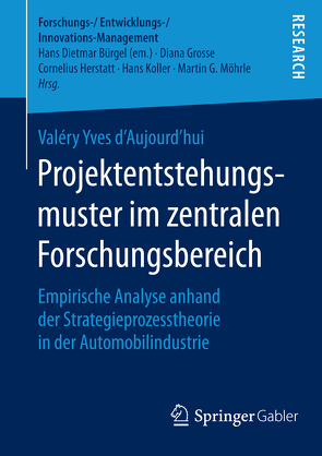 Projektentstehungsmuster im zentralen Forschungsbereich von d’Aujourd’hui,  Valéry Yves