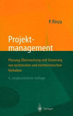 Projektmanagement von Rinza,  Peter