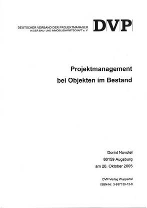 Projektmanagement bei Objekten im Bestand