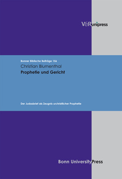 Prophetie und Gericht von Blumenthal,  Christian, Hoppe,  Rudolf, Hossfeld,  Frank-Lothar