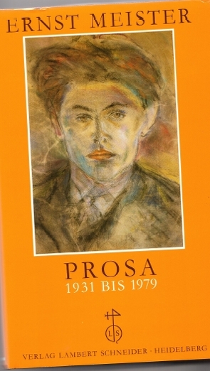 Prosa 1931-1979 von Allemann,  Beda, Lohr-Jasperneite,  Andreas, Meister,  Ernst