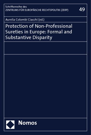 Protection of Non-Professional Sureties in Europe: Formal and Substantive Disparity von Colombi Ciacchi,  Aurelia