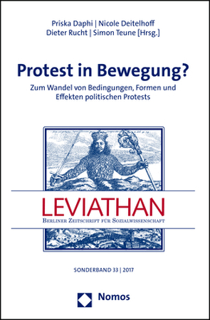 Protest in Bewegung? von Daphi,  Priska, Deitelhoff,  Nicole, Rucht,  Dieter, Teune,  Simon