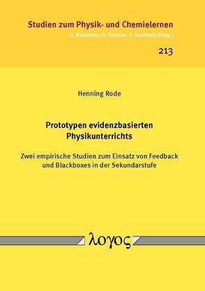 Prototypen evidenzbasierten Physikunterrichts von Rode,  Henning