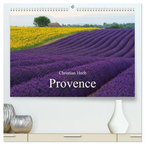 Provence von Christian Heeb (hochwertiger Premium Wandkalender 2024 DIN A2 quer), Kunstdruck in Hochglanz von Heeb,  Christian