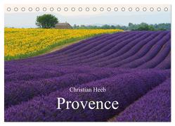 Provence von Christian Heeb (Tischkalender 2024 DIN A5 quer), CALVENDO Monatskalender von Heeb,  Christian