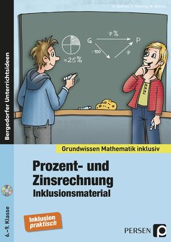 Prozent- und Zinsrechnung – Inklusionsmaterial von Bettner,  M., Henning,  C., Spellner,  C.