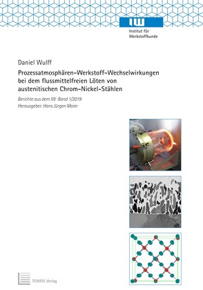 Prozessatmosphären-Werkstoff-Wechselwirkungen bei dem flussmittelfreien Löten von austenitischen Chrom-Nickel-Stählen von Maier,  Hans Jürgen, Wulff,  Daniel