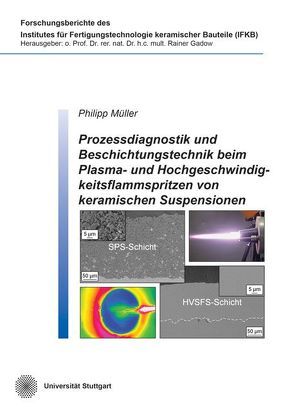 Prozessdiagnostik und Beschichtungstechnik beim Plasma- und Hochgeschwindigkeitsflammspritzen von keramischen Suspensionen von Müller,  Philipp