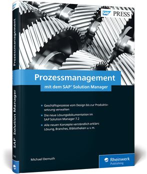 Prozessmanagement mit dem SAP Solution Manager von Demuth,  Michael