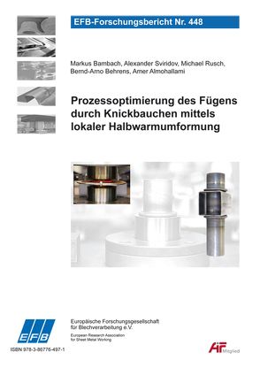 Prozessoptimierung des Fügens durch Knickbauchen mittels lokaler Halbwarmumformung von Almohallami,  Amer, Bambach,  Markus, Behrens,  Bernd-Arno, Rusch,  Michael, Sviridov,  Alexander