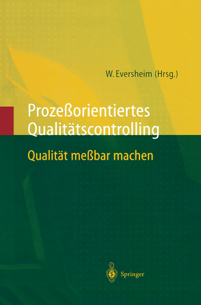 Prozeßorientiertes Qualitätscontrolling von Eversheim,  Walter