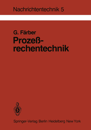 Prozeßrechentechnik von Färber,  G.