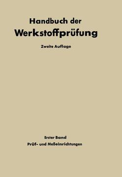 Prüf- und Meßeinrichtungen von Ludwig,  Nikolaus, Siebel,  Erich