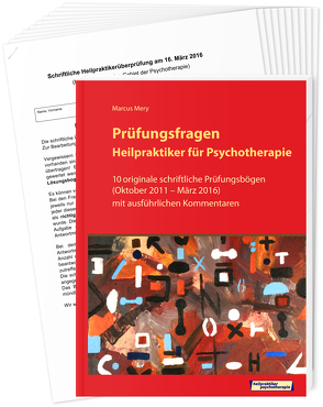 Prüfungsfragen Heilpraktiker für Psychotherapie von Mery,  Marcus