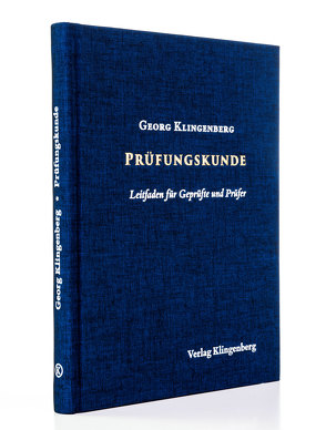 Prüfungskunde von Klingenberg,  Georg