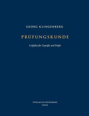 Prüfungskunde von Klingenberg,  Georg