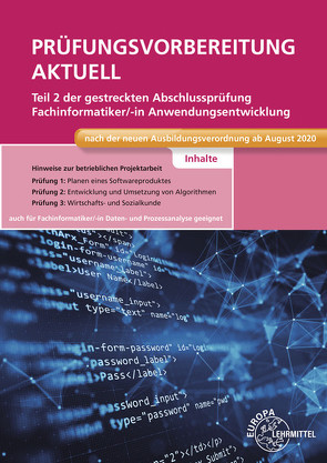 Prüfungsvorbereitung aktuell Teil 2 der gestreckten Abschlussprüfung von Hardy,  Dirk, Schellenberg,  Annette, Stiefel,  Achim